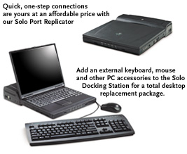 Solo Port Replicator (NOT a docking station)