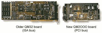 QM32 (left) compared to smaller QM2OOO (right)